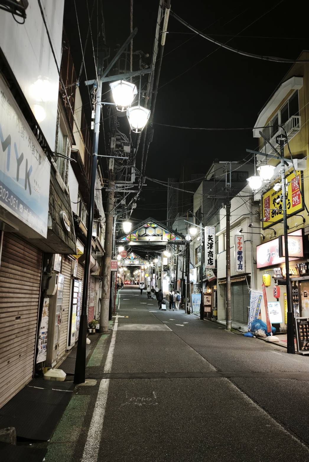 横浜・白楽の商店街